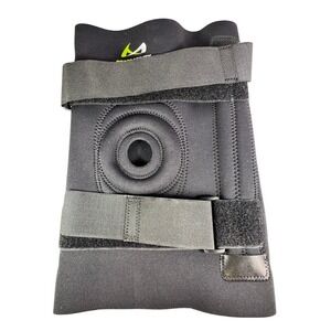 Braceability Knee Brace for Large Legs 5XL Black Neoprene Adjustable Support